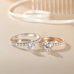 Synthetic Diamond Jewelry for Modern brides and grooms