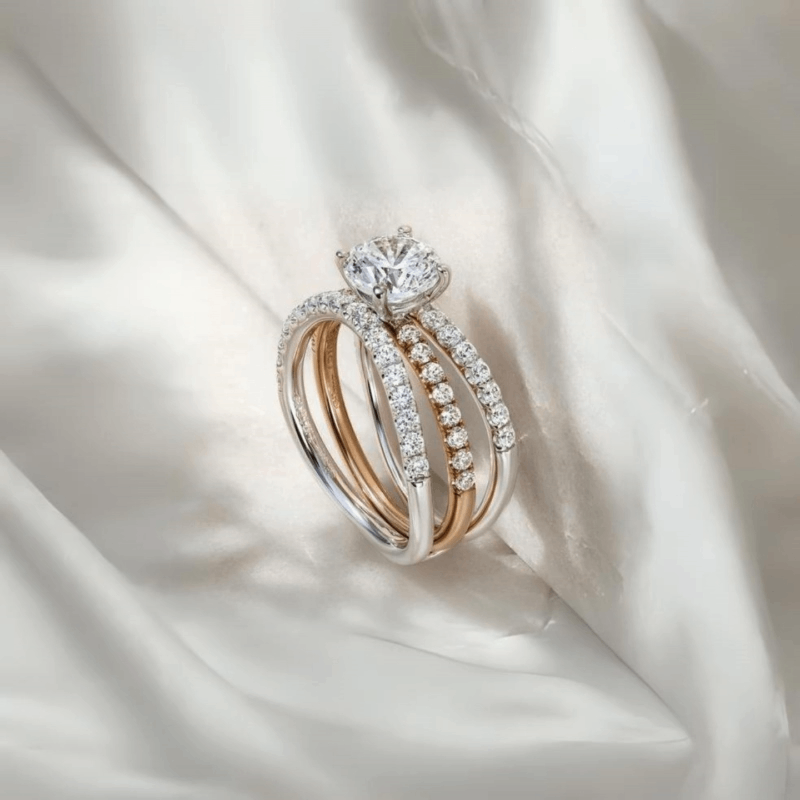 Lab Grown Diamond Cocktail Rings | Diahart Diamonds Jewelry Shop in Chennai