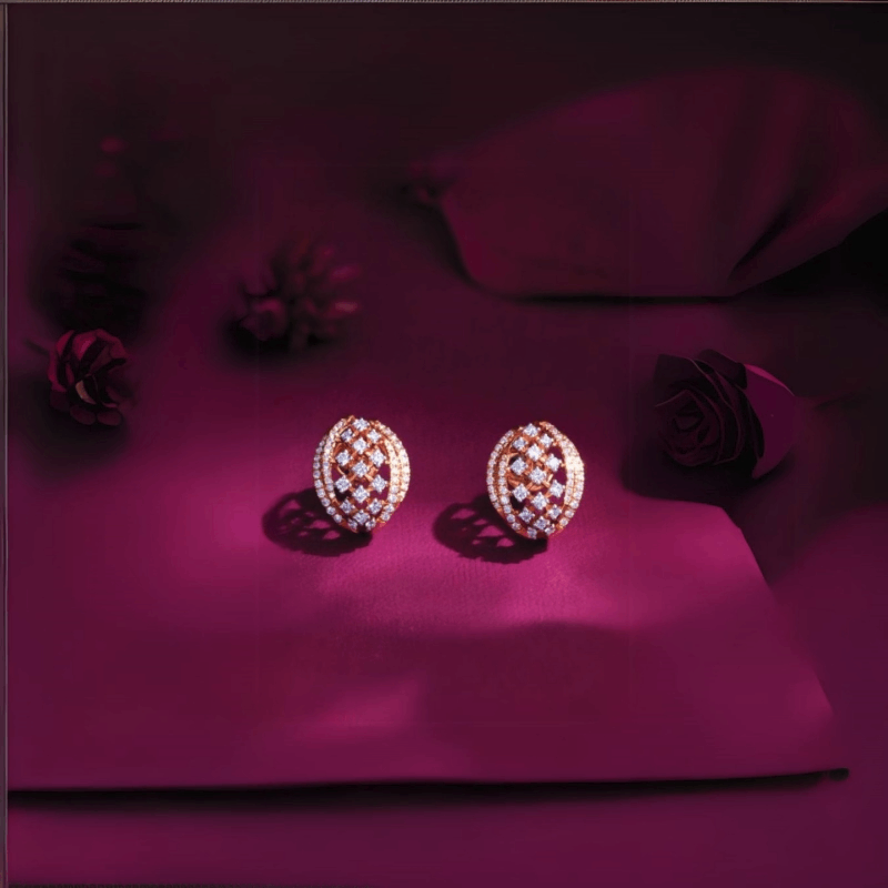 Buy Lab Grown Diamond Earrings | Diahart Chennai