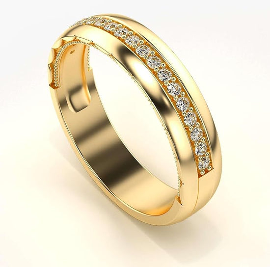18K Gold Jewelry with Lab-Grown Diamonds for Daily Wear