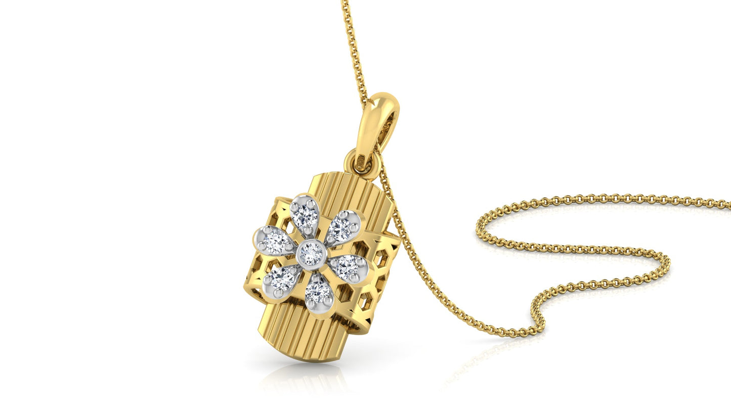 Glamorous Revival of Trendy Shapes Lab Grown Diamond Pendants