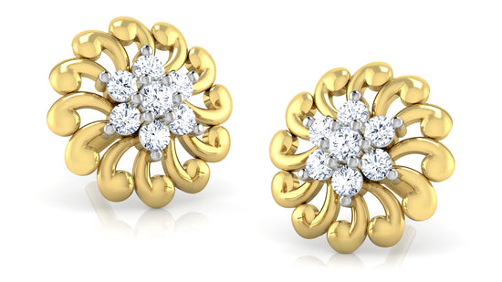 Flowers Forever Diamond Earrings