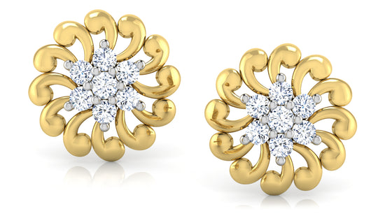 Flowers Forever Diamond Earrings