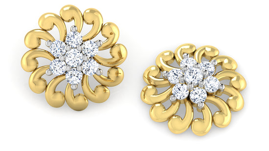 Flowers Forever Diamond Earrings