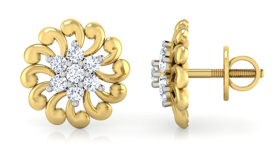 Flowers Forever Diamond Earrings