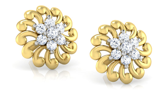 Flowers Forever Diamond Earrings