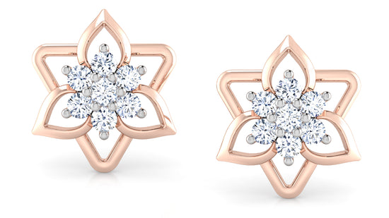 Nature's Palette Diamond Earrings