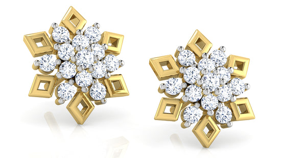 Diamond Sixer Diamond Earrings