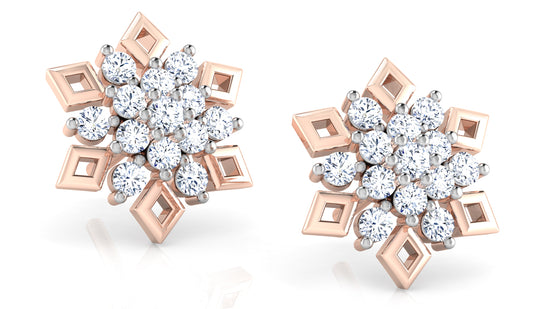 Diamond Sixer Diamond Earrings