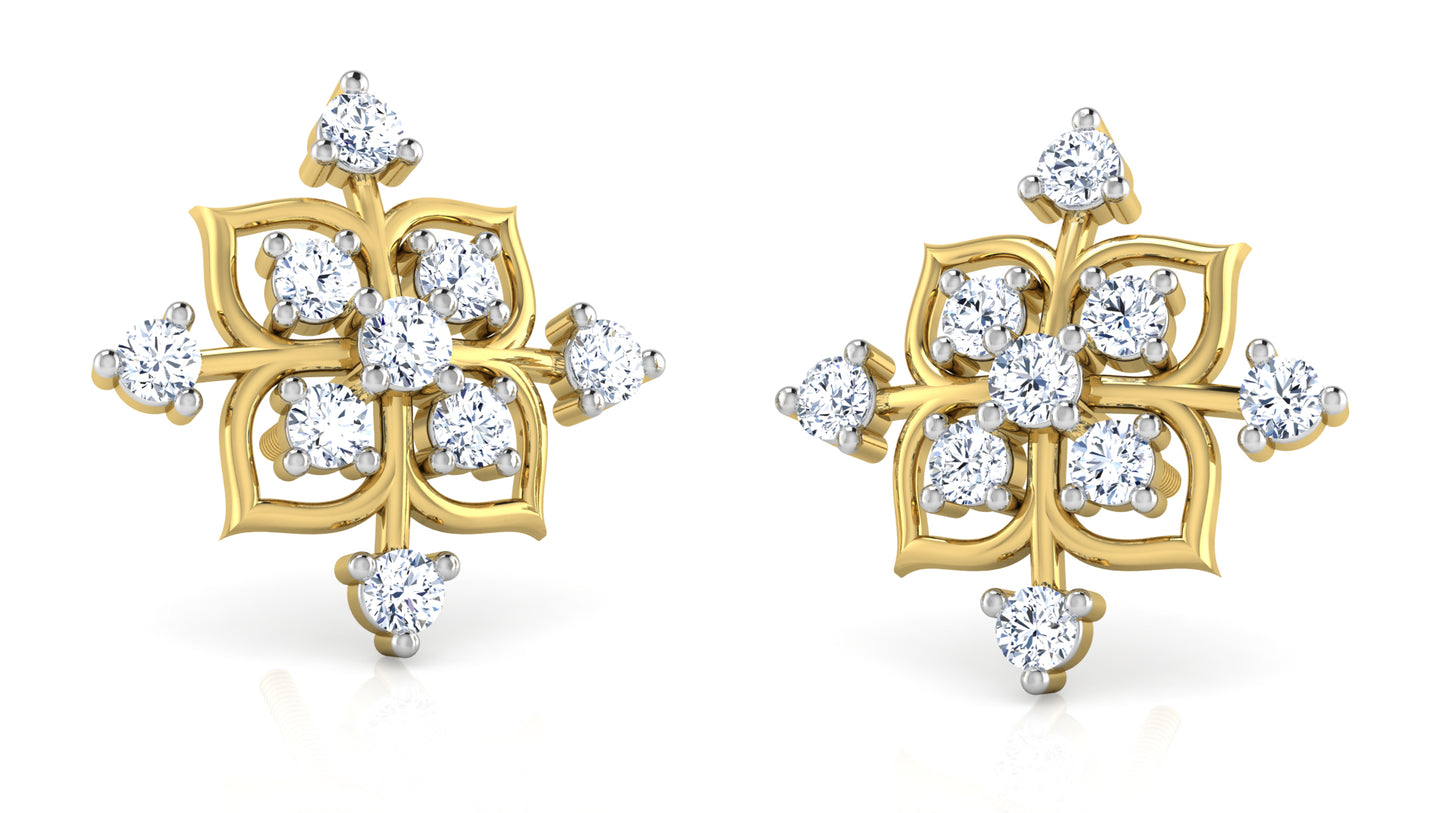 Primrose Beauty Diamond Earrings