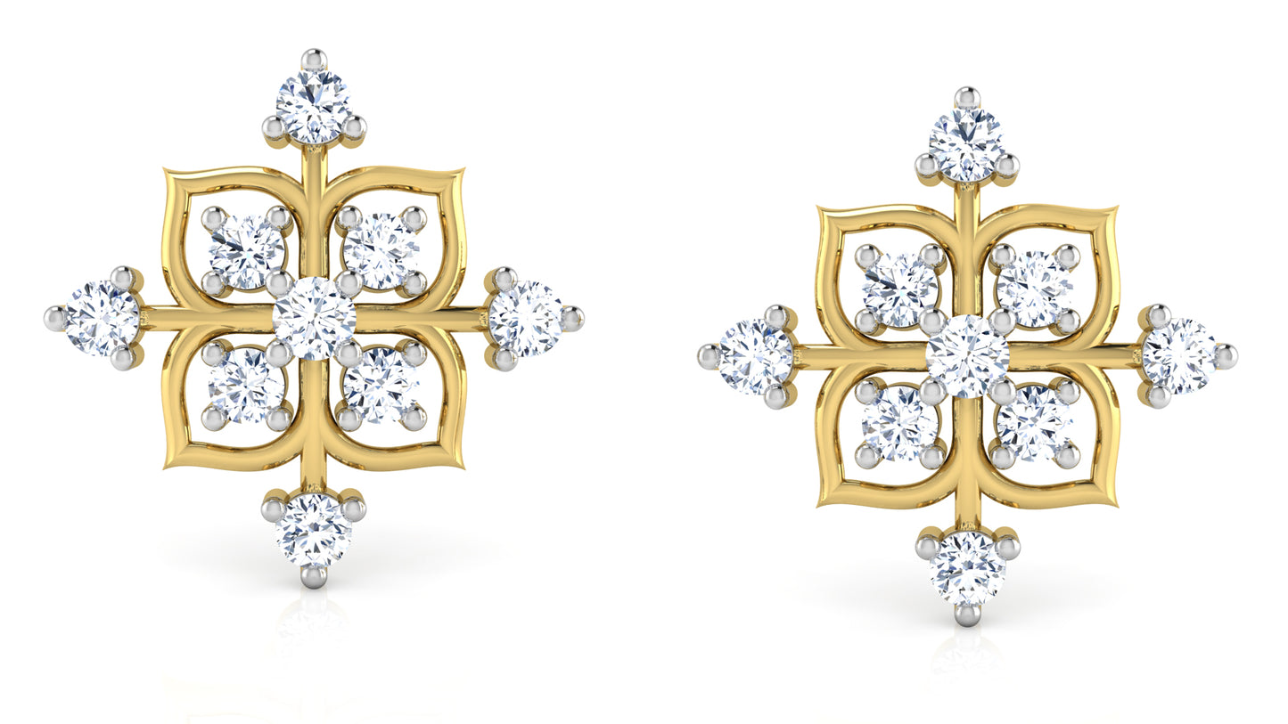 Primrose Beauty Diamond Earrings