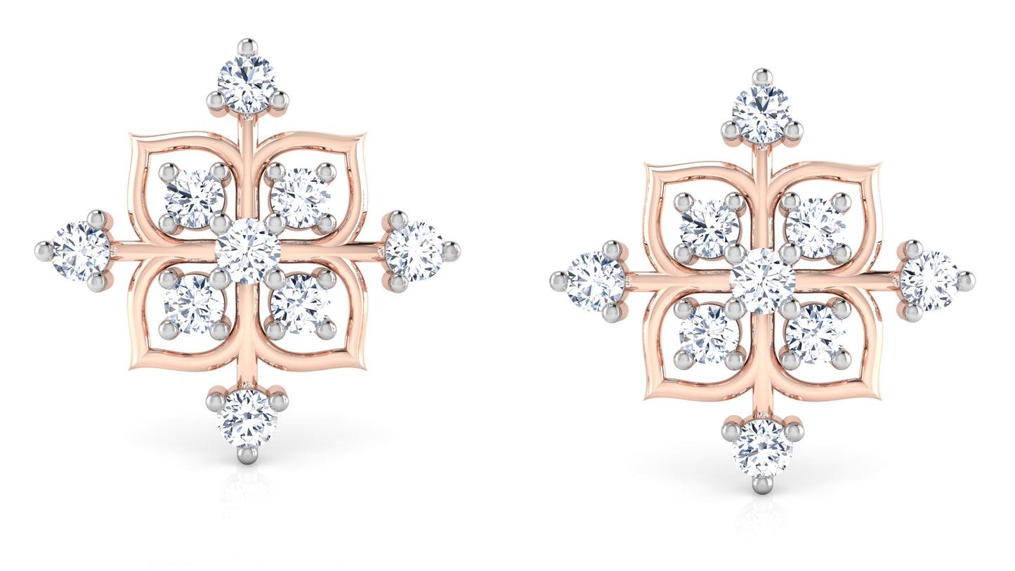 Primrose Beauty Diamond Earrings