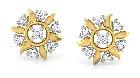 Floral Wonder Diamond Earrings