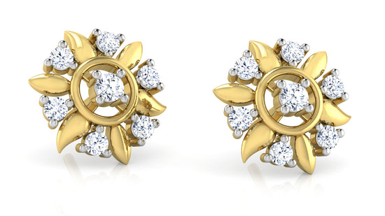 Floral Wonder Diamond Earrings