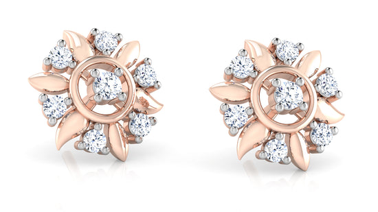 Floral Wonder Diamond Earrings