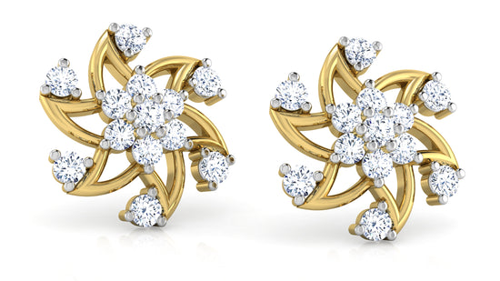 Lazy Stars Diamond Earrings