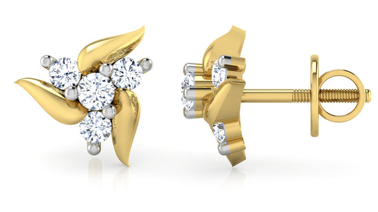 Triple Joy Diamond Earrings