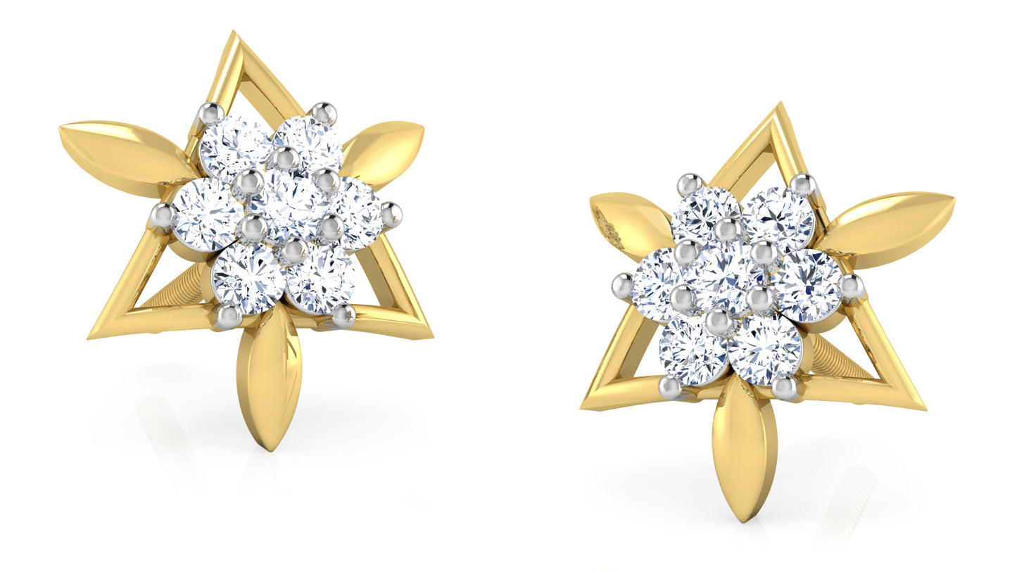 Nestled Beauty Diamond Earrings