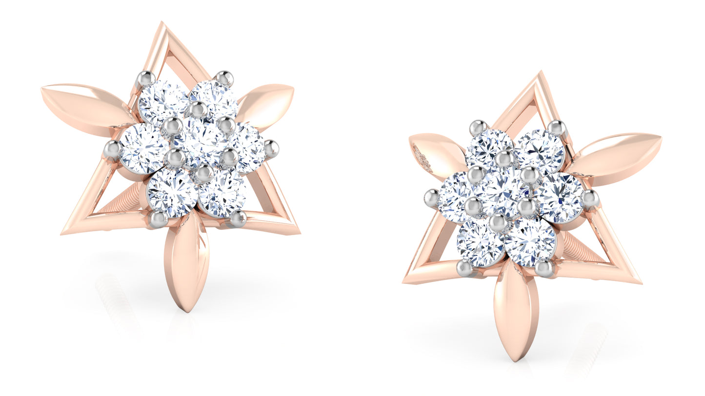 Nestled Beauty Diamond Earrings