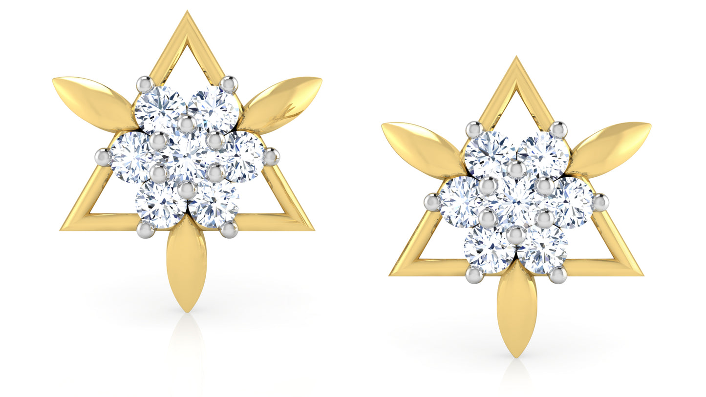 Nestled Beauty Diamond Earrings