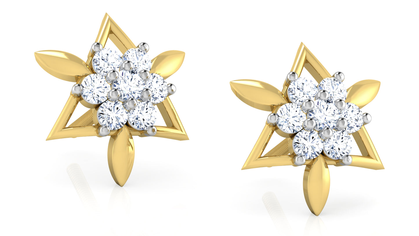 Nestled Beauty Diamond Earrings