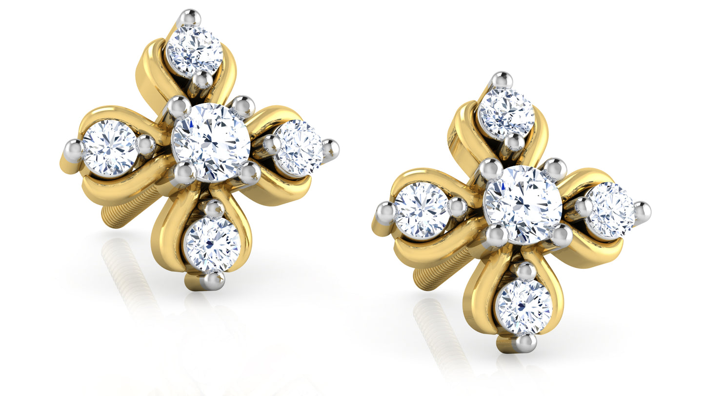 Garden Galore Diamond Earrings