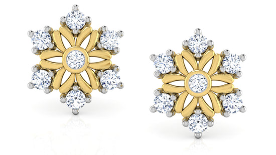 Flower Retreat Diamond Earrings