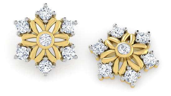 Flower Retreat Diamond Earrings