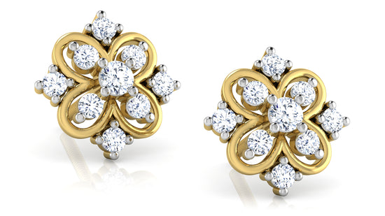 Moon Hill Diamond Earrings