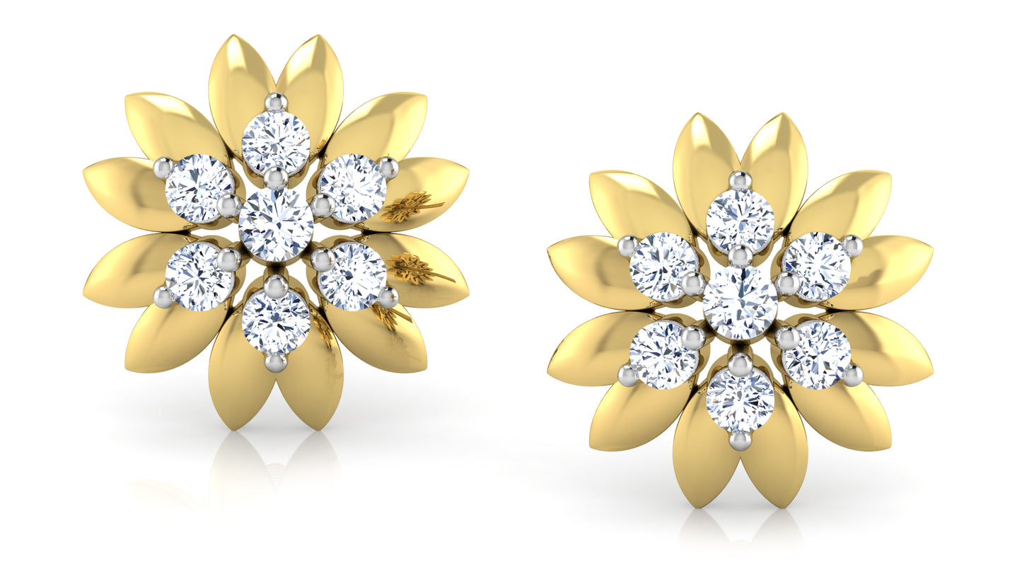 Marigold Diamond Earrings