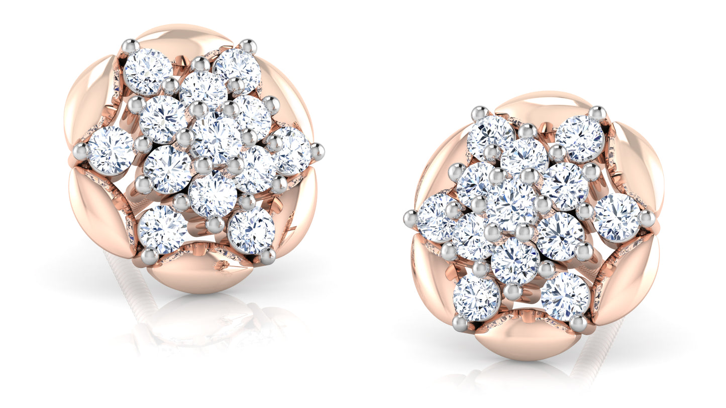 Nature's Glow Diamond Earrings