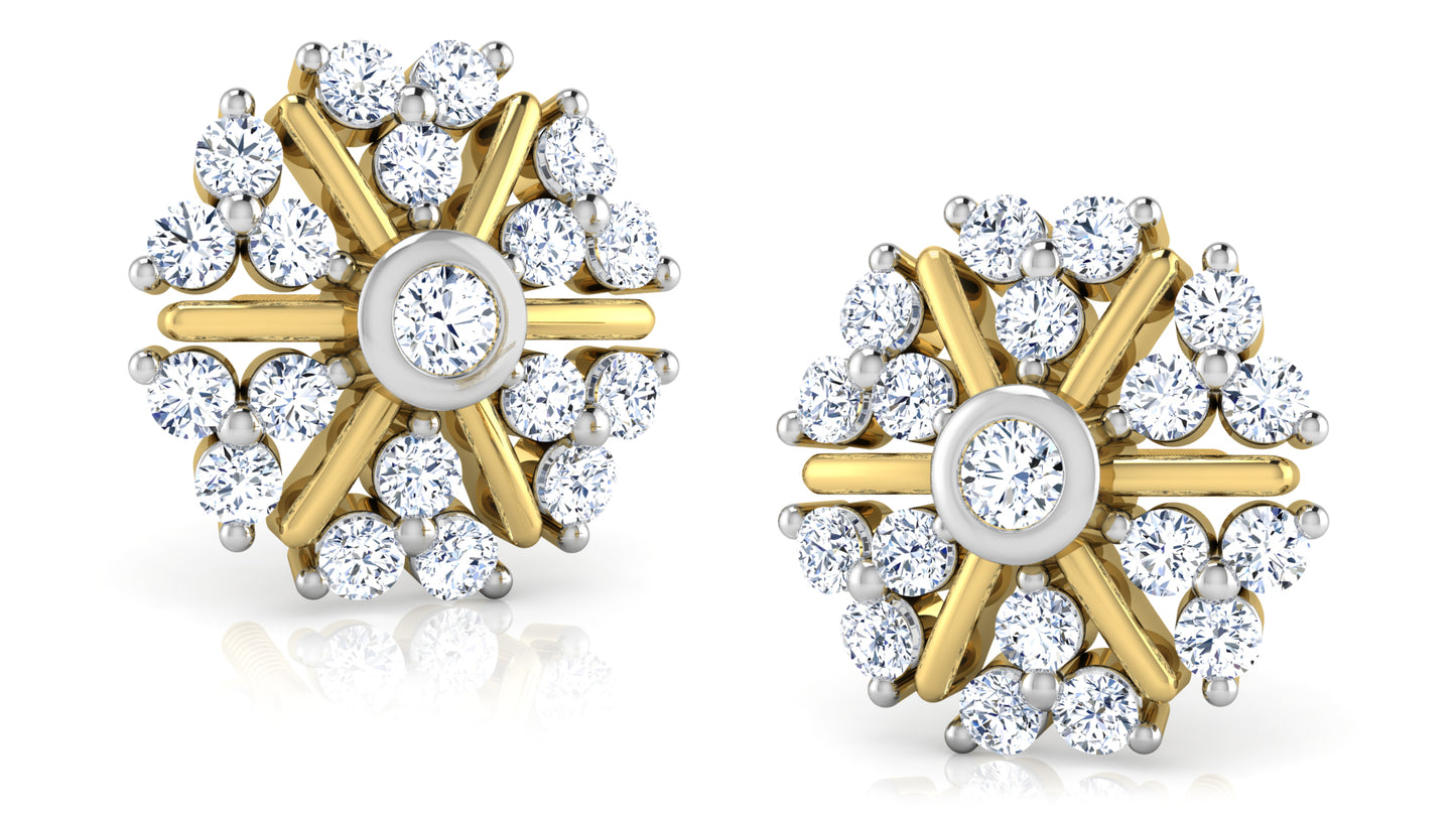 Hilltop Hues Diamond Earrings