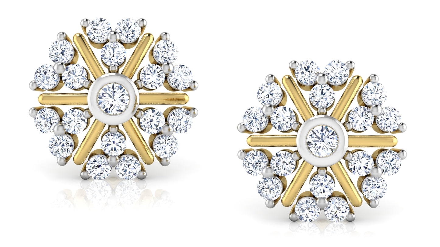 Hilltop Hues Diamond Earrings