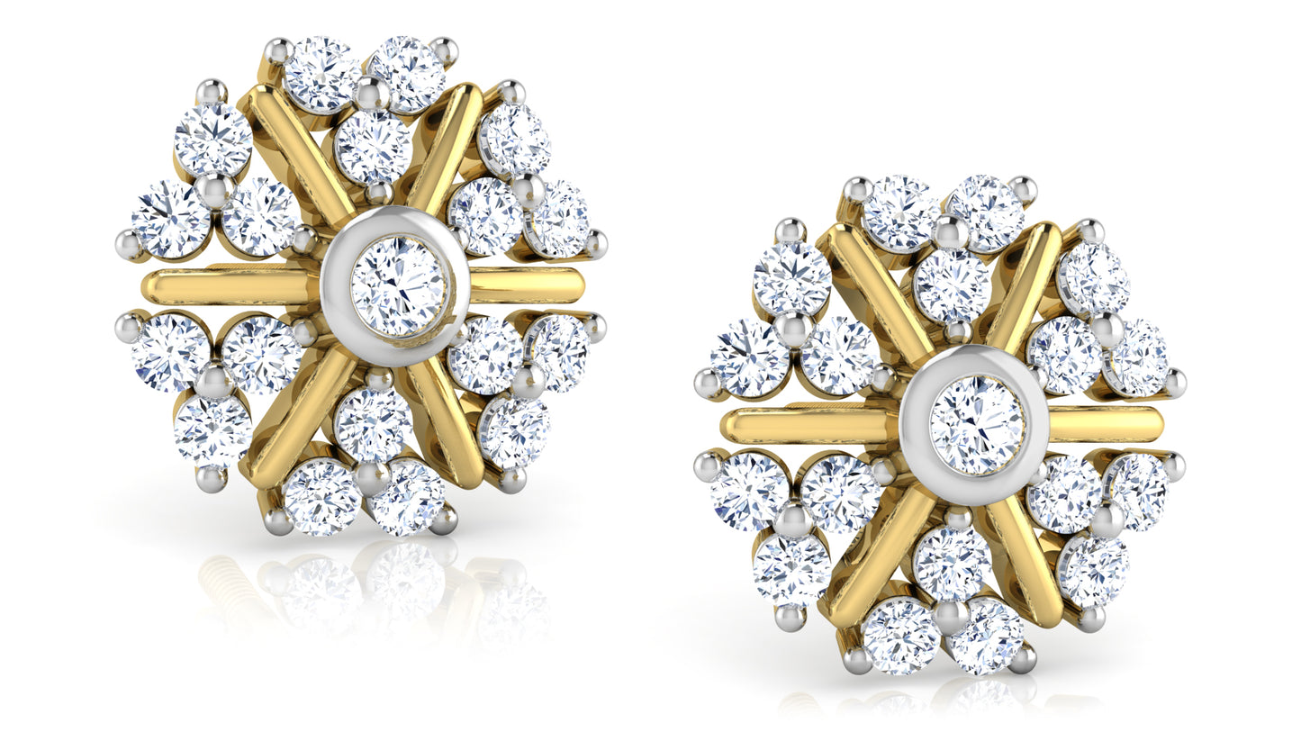 Hilltop Hues Diamond Earrings