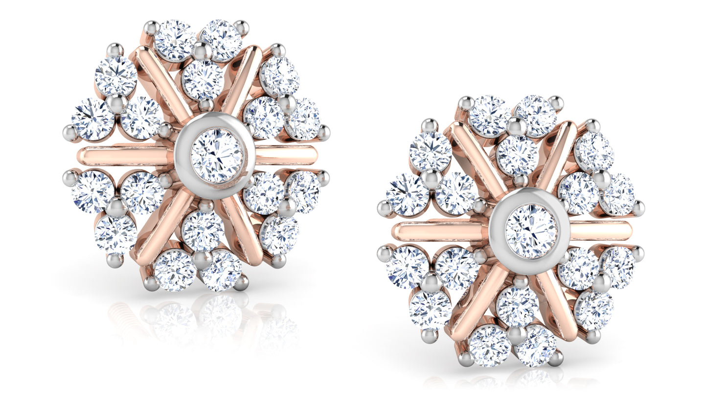 Hilltop Hues Diamond Earrings