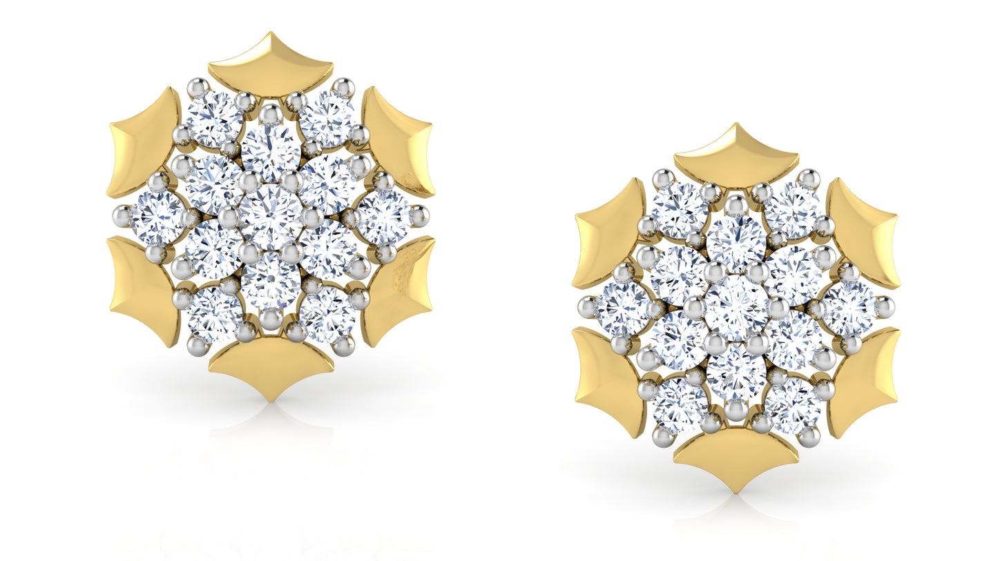 Hi-Fashion Diamond Earrings