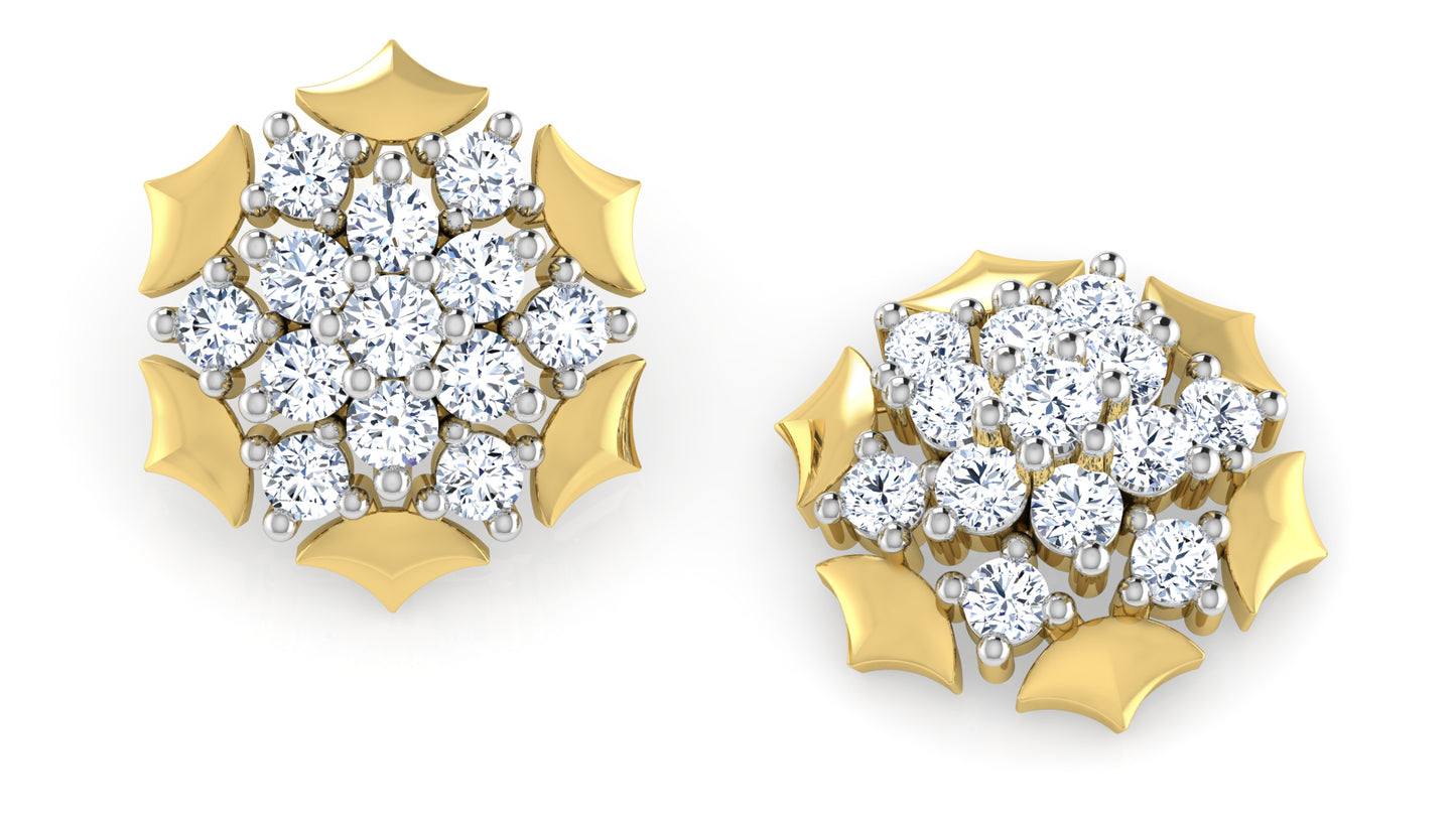 Hi-Fashion Diamond Earrings