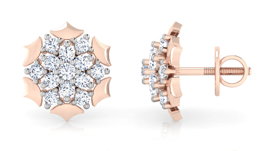 Hi-Fashion Diamond Earrings