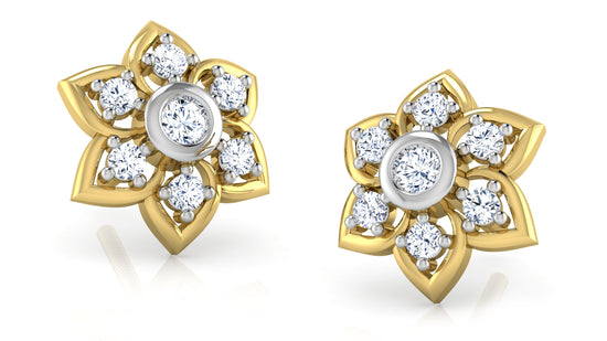 Purely Flowers Diamond Earrings