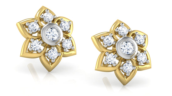 Purely Flowers Diamond Earrings