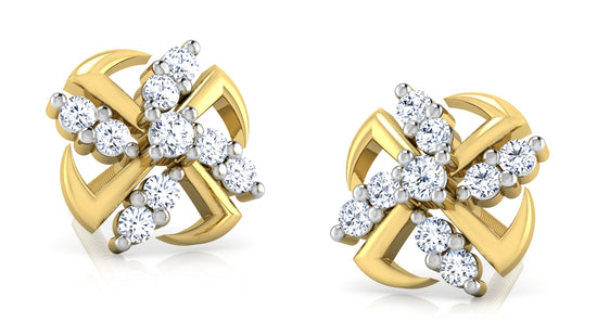 Rock n Roll Diamond Earrings