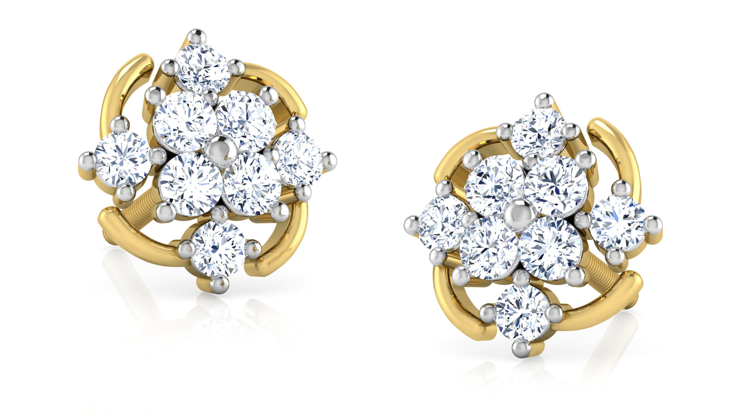 Style Definition Diamond Earrings