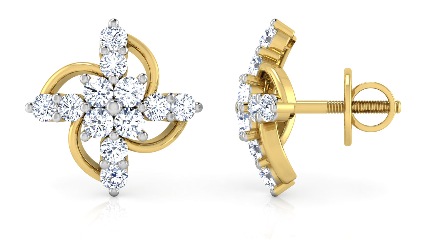 Angelic Diamond Earrings