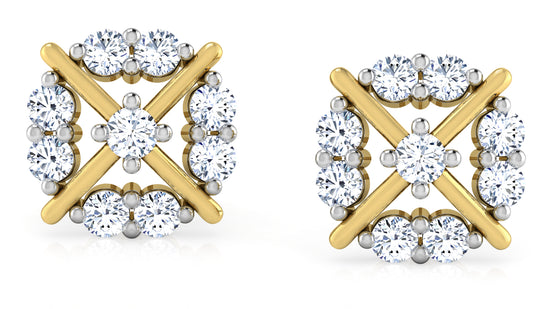 Vicious Circle Diamond Earrings