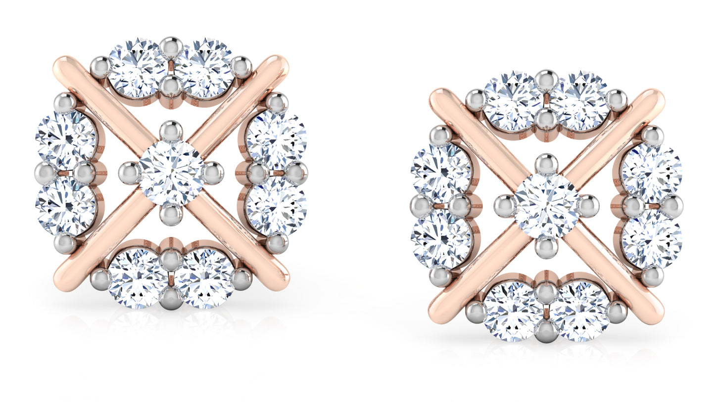 Vicious Circle Diamond Earrings