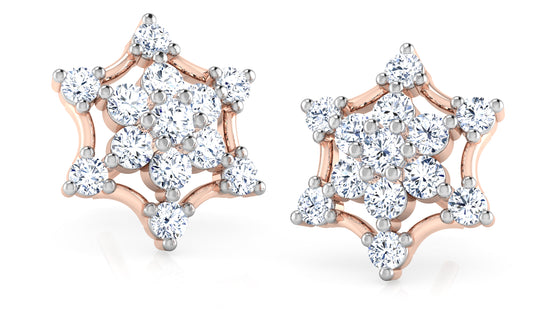 Happy Stars Diamond Earrings