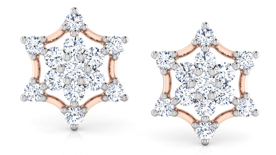 Happy Stars Diamond Earrings