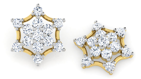 Happy Stars Diamond Earrings