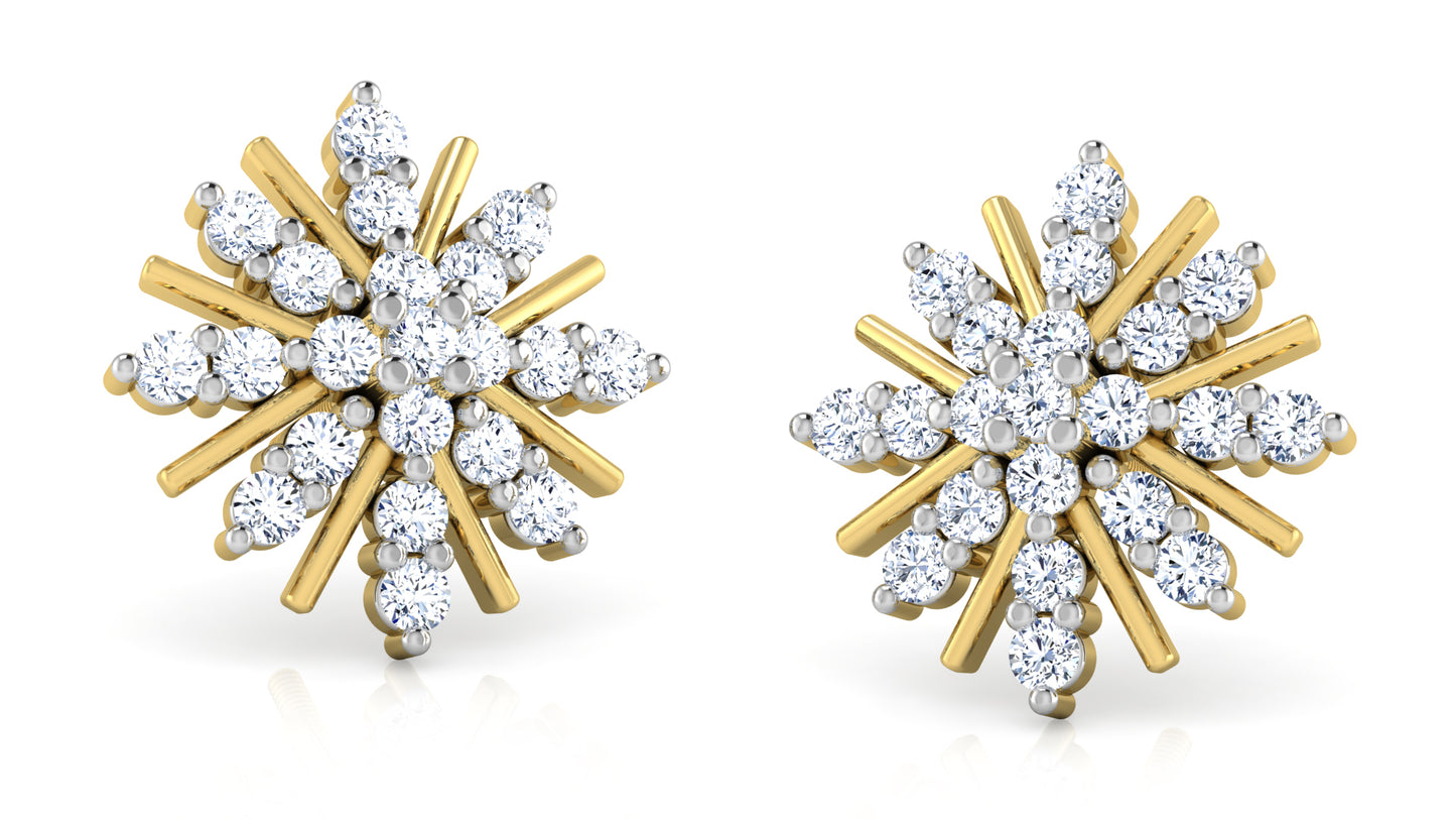 Royal Princess Diamond Earrings