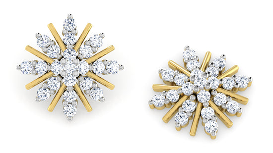 Royal Princess Diamond Earrings